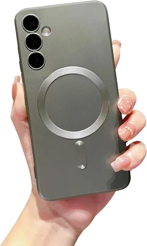 Vista 16 de phylla Funda para teléfono Samsung S21 FE [compatible con MagSafe] Funda magnética de lujo de color sólido protección completa de la cámara cubierta