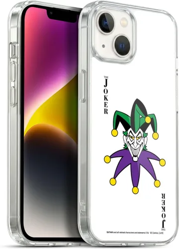 Vista 120 de Head Case Designs Funda de gel suave con licencia oficial de The Joker DC Comics Arkham Asylum Character Art compatible con Apple iPhone 7