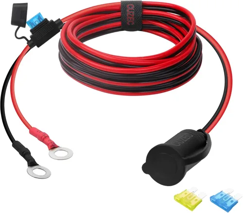 Vista 9 de CUZEC Enchufe adaptador de 3.9 pies con terminal de ojal (CU10181B)