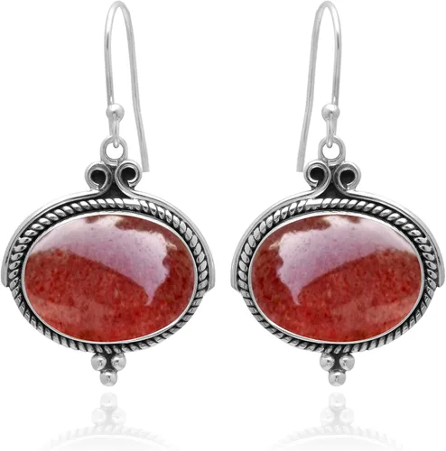 Vista 15 de Veracity Jewelry - Aretes de plata de ley con piedras preciosas para mujeres y niñas, regalo para su cumpleaños, aniversario, esposa, mamá, novia