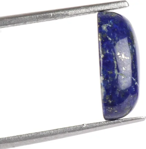 Vista 3 de GEMHUB Cabujón ovalado de lapislázuli azul natural certificado EGL de 59.00 quilates para la fabricación de joyas, Gema, Afganistán Lapislázuli