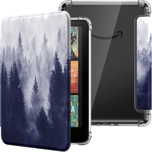 Vista 12 de MoKo Funda para Kindle Paperwhite de 6.8" 11ª generación 2021 y Kindle Paperwhite Signature Edition, ultra transparente, suave, flexible