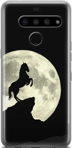 Vista 11 de Mertak Funda transparente para teléfono compatible con LG Stylo 6 5 4 K61 K51S K41S K30 K20 Q70 Q60 inspirador águila de silicona natural diseño