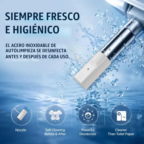 Vista 5 de BidetMate Accesorio de bidé térmico serie 2000 para inodoro con agua calentada ilimitada, control remoto inalámbrico, desodorante y secadora de aire