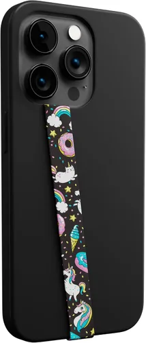 Vista 12 de Phone Loops: Agarre de teléfono no elástico, correa de teléfono, soporte de teléfono para mano, pequeño, ligero y discreto soporte para teléfono