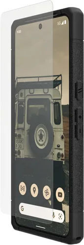 Vista 4 de URBAN ARMOR GEAR UAG - Protector de pantalla para Google Pixel 8 Pro Glass Shield Plus transparente/negro, vidrio templado reforzado de alta calidad