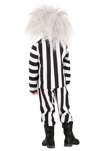 Vista 2 de Disfraz de Beetlejuice para Niños Pequeños Multicolor