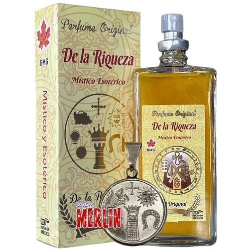Vista 2 de Potente Perfume y Talismán Riqueza