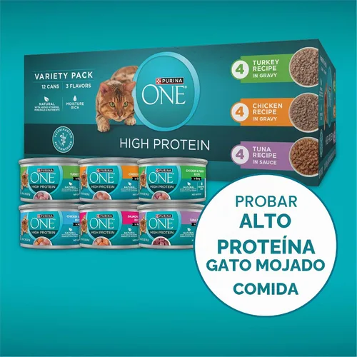 Vista 8 de Purina ONE Plus Alimento seco para gatos con alto contenido de proteínas