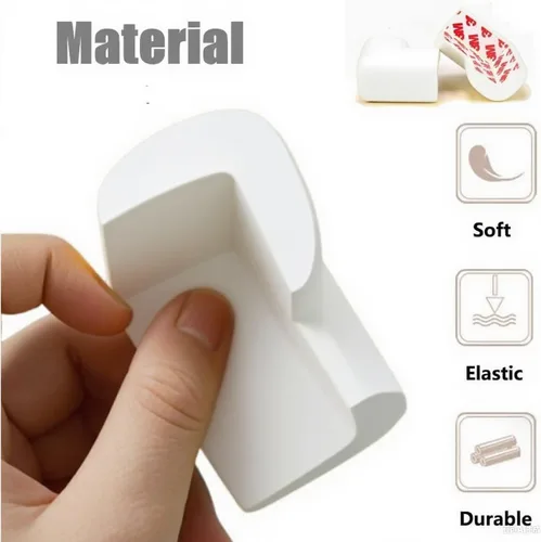 Vista 108 de Protectores de espuma compatibles con anclaje de pared para muebles, protectores de espuma para paredes, protectores de esquina con funciones