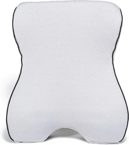 Vista 8 de Castle Squire Firm - Respaldo de espuma viscoelástica para la parte inferior de la espalda, almohada de apoyo lumbar con relleno de espuma densa