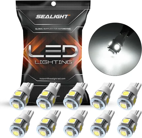 Vista 15 de SEALIGHT Bombilla LED 921 Luz de Reversa con Chips LED SMD 3030, 912 906 904 W16W T15 Bombilla LED 921 con Proyector de Reemplazo para Luces