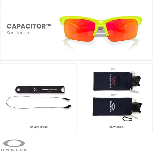 Vista 2 de Oakley Unisex Kids Oj9008 Flak Xxs Square Sunglasses