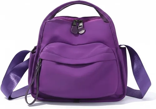 Vista 11 de Bolso cruzado de nailon para mujer, estilo casual, ligero, suave, con asa superior