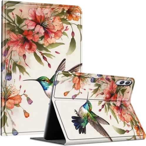 Vista 42 de Slim Case for Samsung Galaxy Tab S10 Lite / S10 FE / S9 FE 10.9" & Galaxy Tab S9 11", Multi-Angle Stand PU Leather Smart Folio Cover with Soft TPU