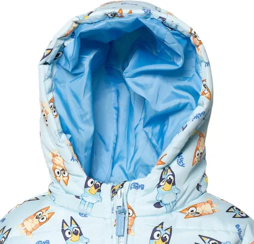 Vista 6 de Bluey Abrigo de invierno de moda con cremallera para bingo