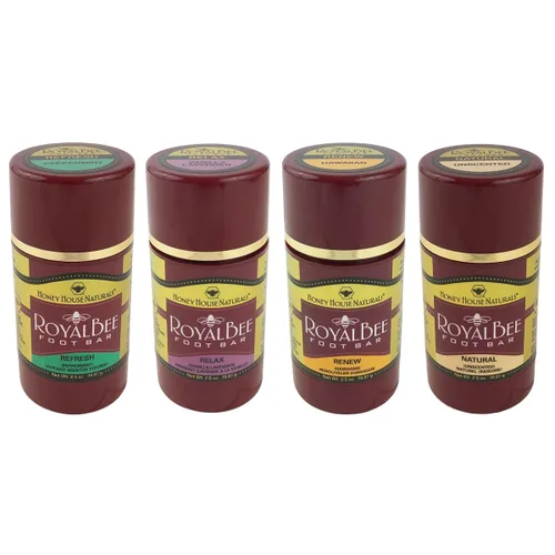 Vista 5 de Honey House Naturals Barra de pie Royal Bee, natural