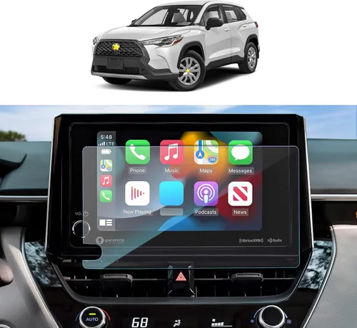 Vista 17 de SKTU Protector de pantalla para Toyota Sienna 2025 2026 de 12.3 pulgadas para Toyota Sienna 2025+ (XLE/XSE/Woodland Edition/Limited/Platinum) 12.3