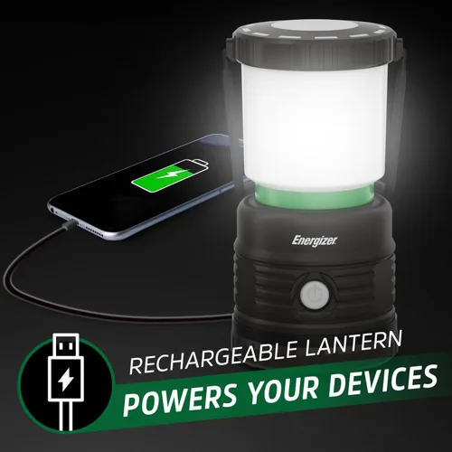 Vista 5 de Energizer - Linterna LED de campamento X1000, luz brillante y resistente para tiendas de campaña, linterna resistente al agua para campamento
