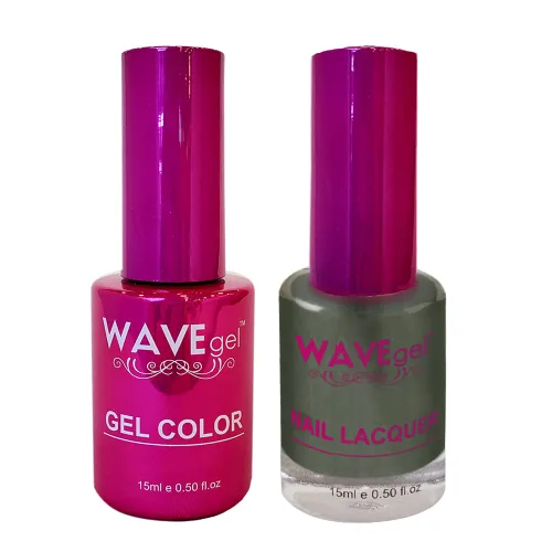 Vista 39 de WAVEGEL - Juego dúo de gel y esmalte de uñas a juego - Colección Princess - #001 Super Black I 0.5 onzas #001 Super Negro
