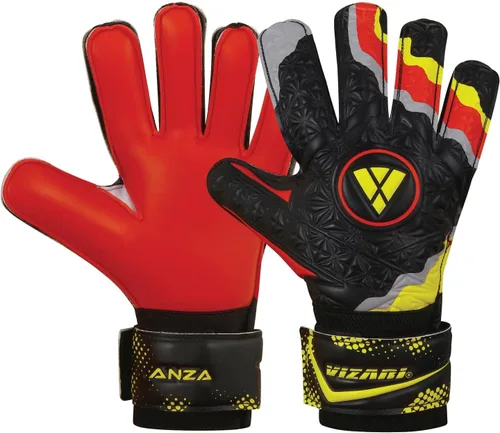Vista 9 de Vizari Soccer Goalkeeper Gloves – Pro Goalie Gloves for Kids, Youth & Adults Fingersave Protection Durable Grip All-Weather Soccer Gloves for