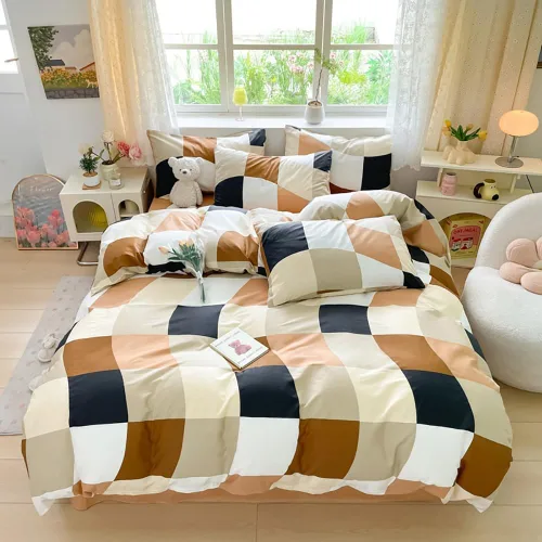 Vista 8 de Houseri Juego de Edredón de Terciopelo Azul Twin Azul Claro Esponjoso Juegos de Ropa de Cama Twin Azul Polvoriento Ropa de Cama de Franela Niños
