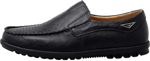 Vista 4 de Go Tour - Mocasines de piel para hombre