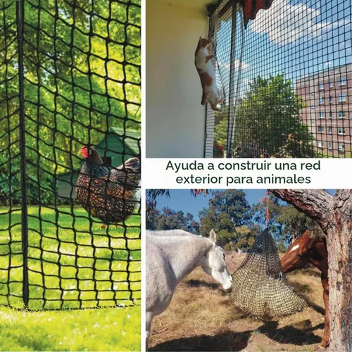 Vista 7 de Red de práctica de golf, red de golf de nailon resistente, red de golf para interiores y exteriores con kit de alambre para colgar, redes de golf