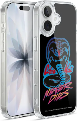 Vista 32 de Head Case Designs Funda de gel suave con licencia oficial de Cobra Kai Eagle Fang Logo Key Art compatible con Apple iPhone 7 Plus/iPhone 8 Plus