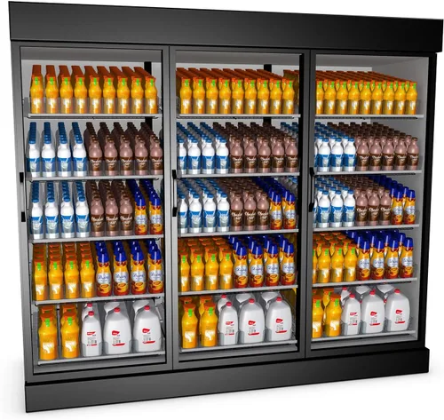 Vista 3 de Visi-Floor - Kit de sistema ajustable – Bóvedas frías y organizador de almacenamiento comercial para supermercados, tiendas de conveniencia
