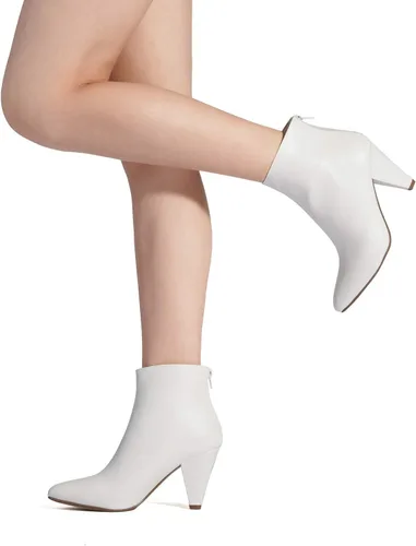 Vista 7 de DREAM PAIRS - Botas de tacón alto de aguja y punta fina para mujer