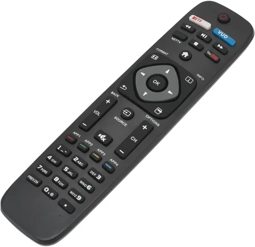 Vista 2 de Nuevo control remoto de reemplazo aplicable para Philips TV 28PFL4609/F7 28PFL4909/F7 32PFL4609/F7 32PFL4909/F7 40PFL4609/F7 40PFL4909/F7
