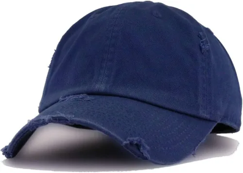 Vista 3 de The Rock Bull - Gorra de béisbol vintage bordada de algodón ajustable envejecida