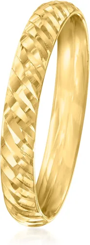 Vista 3 de Anillo Canaria de oro amarillo de 10 quilates talla diamante