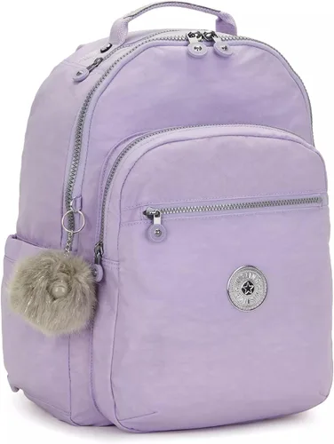 Vista 18 de Kipling Seúl - Mochila pequeña para tableta, diseño de flores acuáticas, talla única