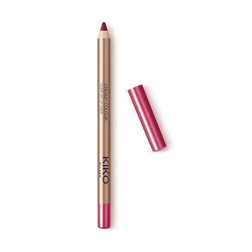 Vista 18 de Kiko Milano Creamy Colour Comfort Lip Liner 24 Long-lasting Lip Pencil