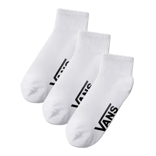 Vista 2 de Calcetines Deportivos Vans Classic Quarter Crew Blanco 3 Piezas