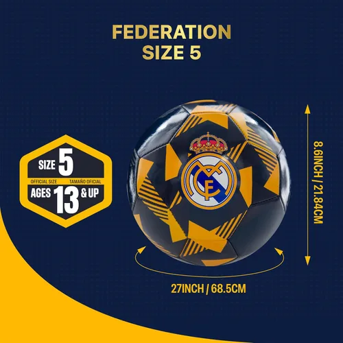 Vista 6 de Icon Sports Balón de fútbol oficial del Real Madrid CF