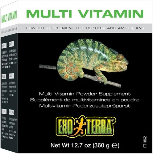 Vista 4 de Exo Terra Suplemento multivitamínico en polvo para reptiles y anfibios, 2.5