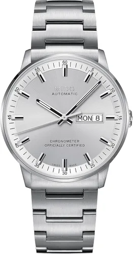 Vista 12 de MIDO Commander Chronometer - COSC Certified Swiss Automatic Watch for Men - 40mm Stainless Steel Case