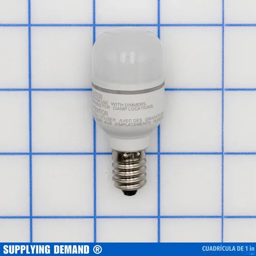 Vista 2 de Supplying Demand W11518235 W11160686 Reemplazo de bombilla de lámpara LED para refrigerador 120V 2W