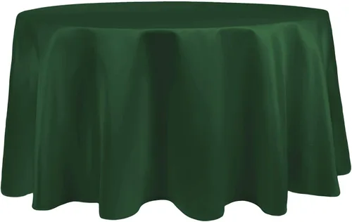 Vista 26 de Ultimate Textile Mantel redondo de satén nupcial de 60 pulgadas, se adapta a mesas de menos de 60 pulgadas de diámetro, berenjena morado berenjena
