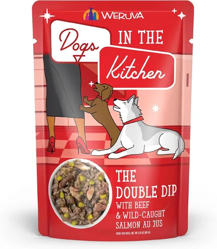 Vista 17 de Latas y bolsas de alimentos húmedos sin granos "Dogs in the Kitchen" de Weruva