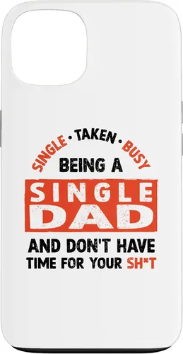 Vista 7 de Single Dad Design for Divorced Dads - Being A Single Dad Case for iPhone 17