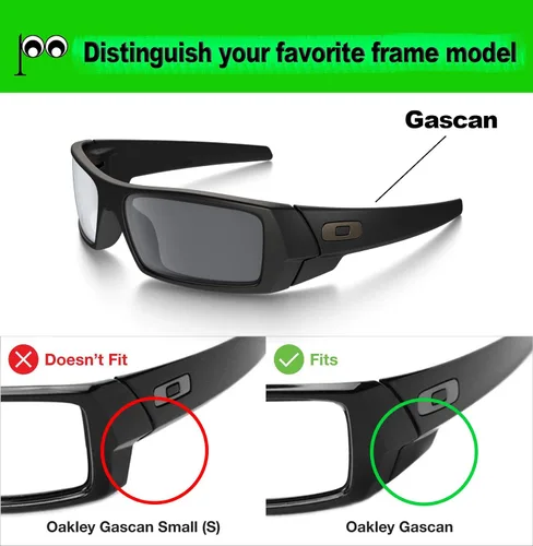 Vista 3 de Lentes de repuesto para gafas de sol Oakley Gascan OO9014