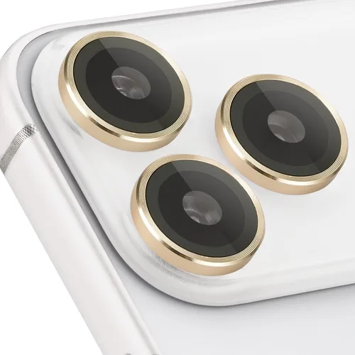 Vista 11 de Protector de Lente de Cámara para iPhone 17 Pro/17 Pro Max, Protector de Cámara de Vidrio Templado Individual con Bandeja de Instalación Compatible