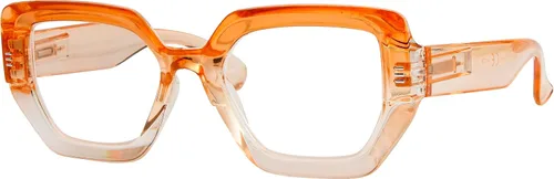Vista 9 de Eyekepper Gafas de lectura de marco grande para mujeres - lectores de moda - Azul +0.50