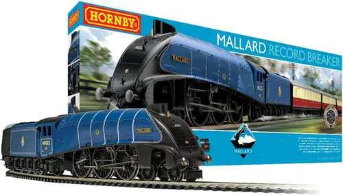 Vista 13 de Juego de Tren Eléctrico Hornby - R1255M The Flying Scotsman A1Class - Juegos de Tren Iniciales Calibre OO, Trenes Vintage para Adultos, Pequeño