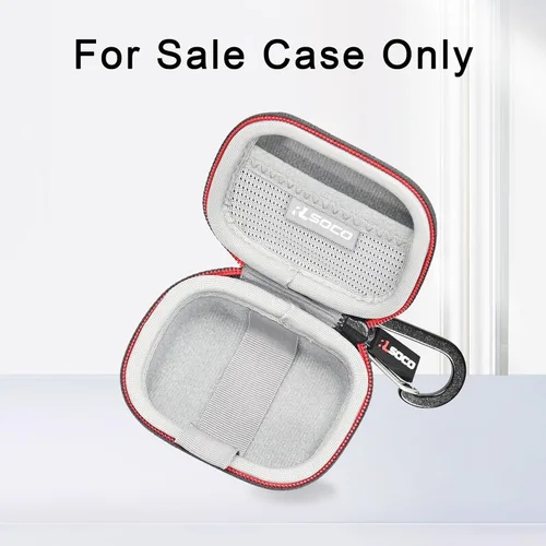 Vista 2 de RLSOCO Funda de transporte para auriculares inteligentes Sennheiser Momentum True Wireless 4/3 - Negro (solo funda)