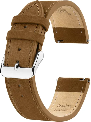 Vista 9 de Ritche Correa de reloj de cuero de liberación rápida para hombres y mujeres, correa de reloj de 0.79 pulgadas, 0.78 pulgadas, 0.86 pulgadas